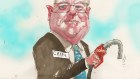 Coles chief executive Steven Cain is remaining upbeat in the face of lockdowns. 