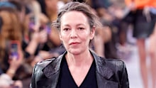 Olivia Colman has made her runway debut, stepping our for Miu Miu’s Spring/Summer 2027 collection.