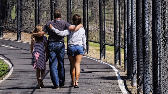 Nick donated sperm in 1996. It has been used to create 16 children to date. He's pictured with two teenage daughters.