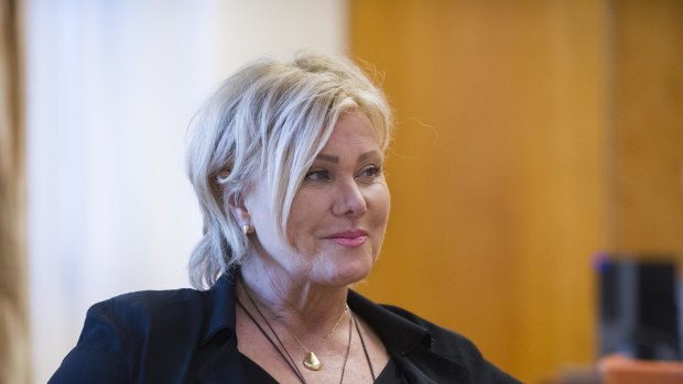 Finalist Deborra-lee Furness in Canberra on Sunday.