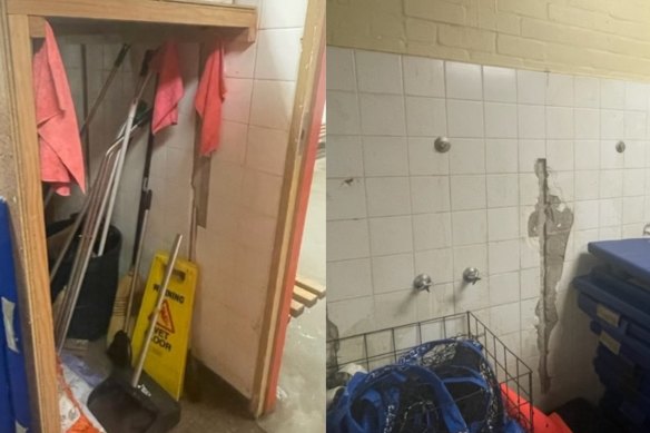 The government says it will update the change rooms at Davidson High School after the P&C started an online petition saying how dilapidated they are.