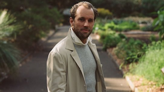 Old-fashioned but timeless, plimsolls are on high rotation 
in Patrick’s shoe rack.