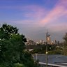 The original view of the city from Greenfield and Ratcliffe’s Villa Street townhouse in Annerley.