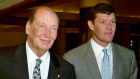 Kerry and James Packer in 2004.