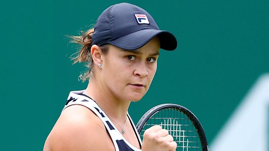 Ashleigh Barty. is looking forward to playing in front of Australian crowds 