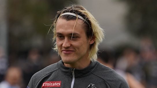There has been speculation that Richmond will try to poach Collingwood defender Darcy Moore.