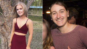 Hannah Ferguson and Reagen Skinner, both aged 19 were, killed in the Dubbo truck crash.