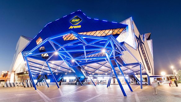 The Perth Arena will be known as RAC Arena. 