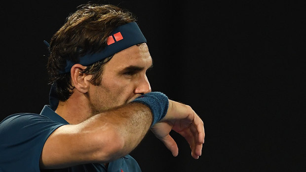 Questions about Roger Federer's future follow him.