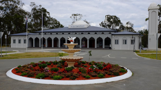 Police have charged a man after he allegedly rammed his car into the front gates of a mosque.