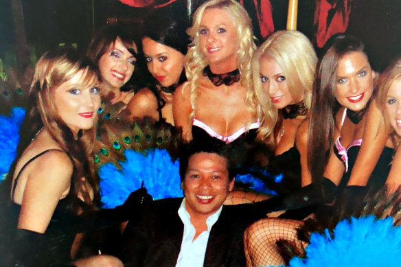 Nguyen in happier times. 