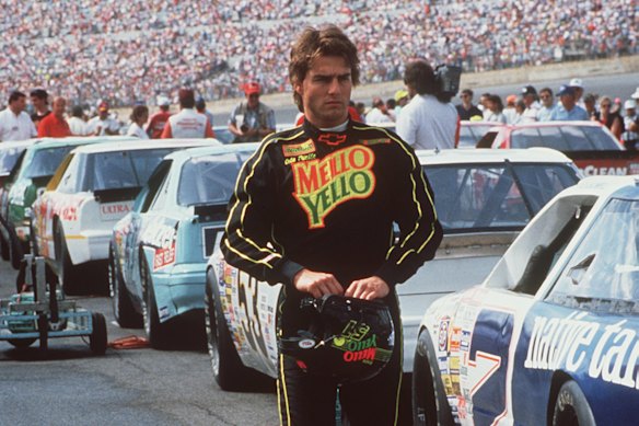 Cruise as driver Cole Trickle in the 1990 film.