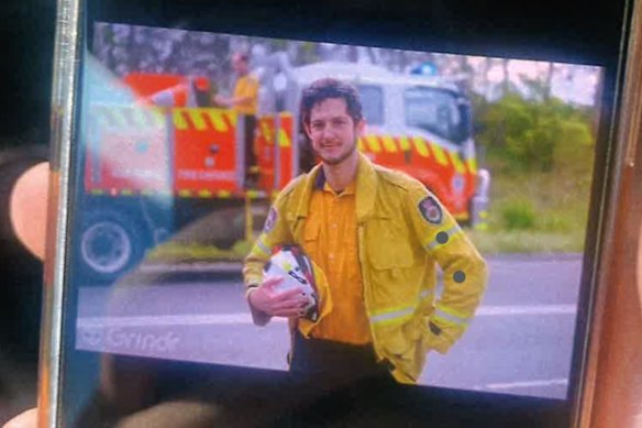 The court provided a photo of former MP Rory Amon sent to the complainant.