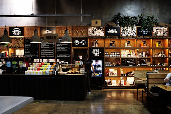 Find Clandestino Coffee in the Belmondos Organic Market. 