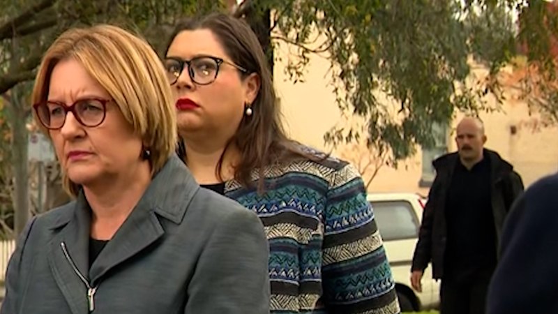 Premier hits back at neo-Nazi ‘goons’ who gatecrashed press conference