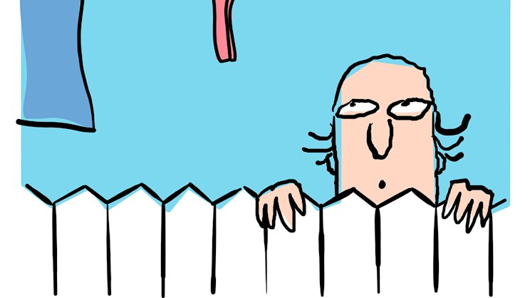 smh.com.au - Danny Katz - How do I ensure neighbours don't think a house-guest's thong-undies are mine?