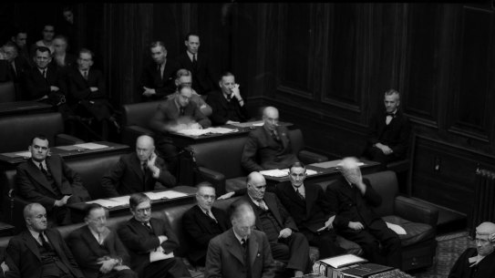 “Our course is clear.” John Curtin addresses Parliament, December 1941.