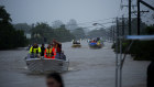Severe flooding in Lismore in northern NSW on February 28.
