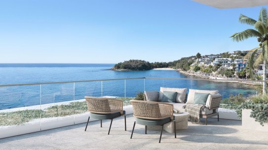 The off-the-plan home is guided between $22 to $24 million.