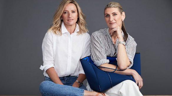 Protecting what's theirs ... State of Escape's Desley Maidment (left) and Brigitte MacGowan.