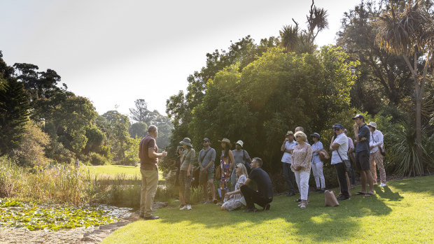 'Watering the Gardens' tours will be held at the Royal Botanic Gardens as part of Melbourne Design Week