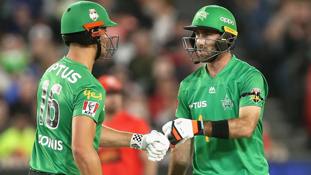 Glenn Maxwell and Marcus Stoinis have been instrumental to the Melbourne Stars' wins, but gone missing when they lose.