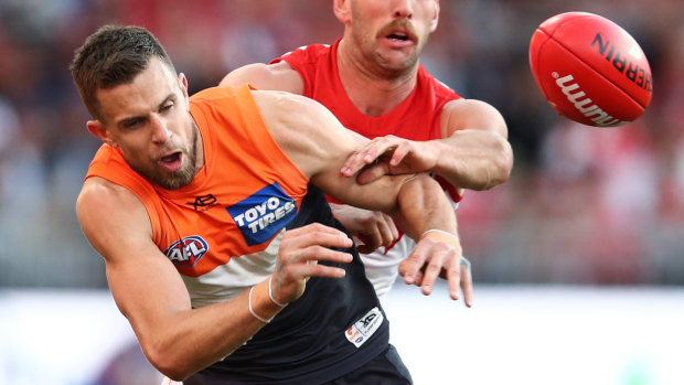 Brett Deledio is looking forward to a rare Friday night game for the GWS Giants.
