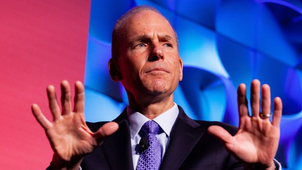Dennis Muilenburg, president and chief executive officer of Boeing, has worked hard to improve relations between the company and the White House