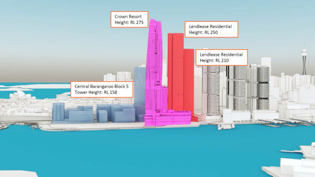 The latest proposal for the development at Barangaroo Central, dated September this year.