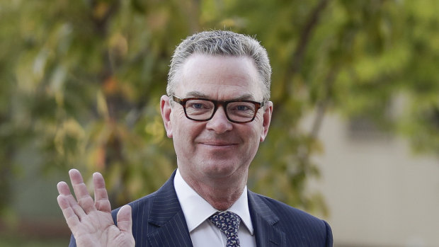 Christopher Pyne has been rebuked for his comments on the hack against Parliament.