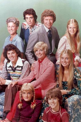 The Brady family from The Brady Bunch.