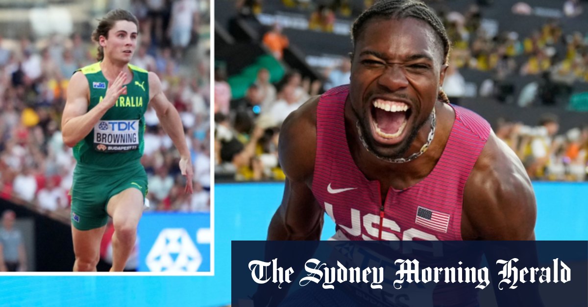 World athletics championships 2023 Noah Lyles wins 100m, delivers on