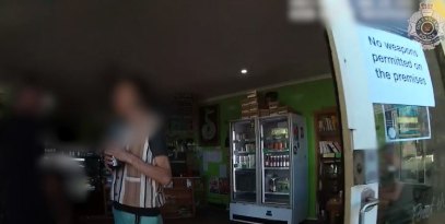 Fines were issued and an arrest was made at a Coolum cafe after failing to wear masks.