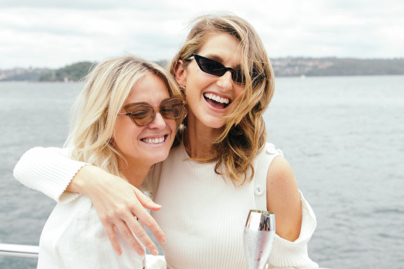 Sydney 'It' girls Nadia Fairfax and Kate Waterhouse have donated items from their wardrobes to charity.