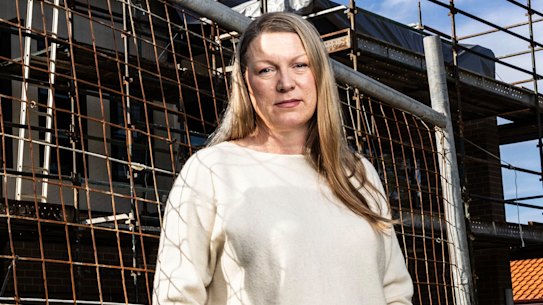 Amanda Owen at her home in Baulkham Hills last year.