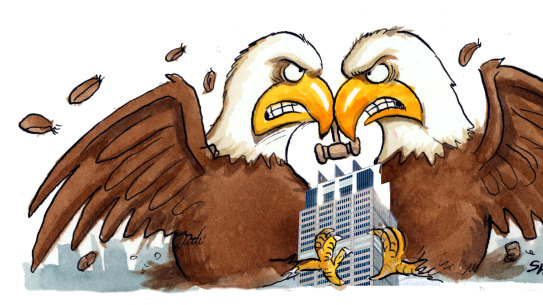 Several senior lawyers have speculated there may be trouble at rival firm KWM.