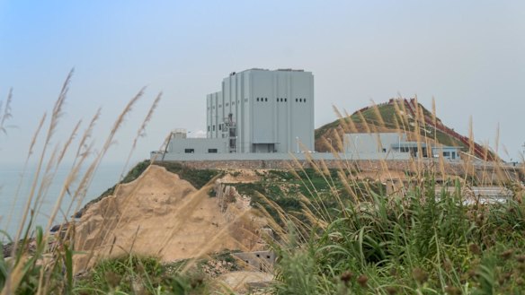 A gasification waste to energy plant on Shengsan island in China. 