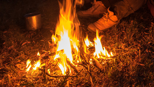 The total fire ban announcement comes as a bushfire rages near Kununurra.