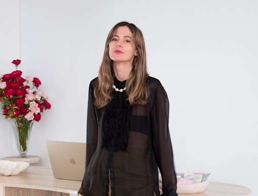 Loco Love founder Emica Penklis loves 1990s vintage pieces by Moschino, Jean Paul Gaultier and Versace.