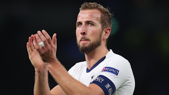 Harry Kane scored twice in the Spurs' Champions League win.