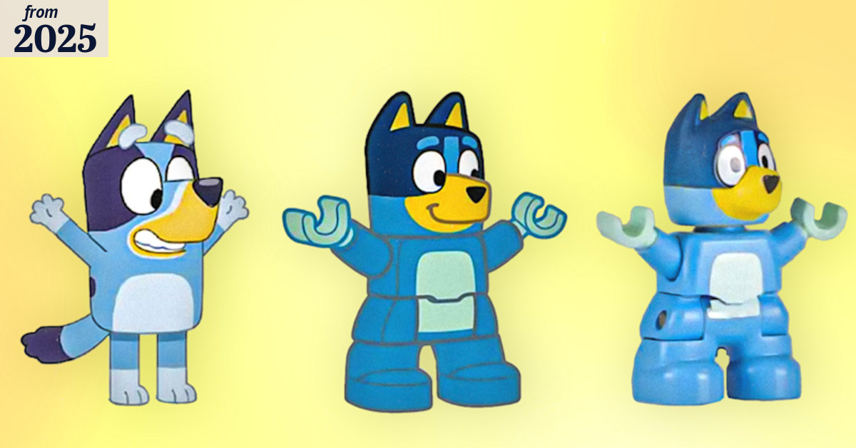 Heads up, squirts: Lego Bluey is here – but not everyone is happy