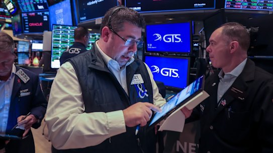 Wall Street has lost more ground.