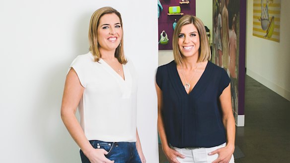 Monique Filer (L) and Dannielle Michaels of B.box for Kids. 