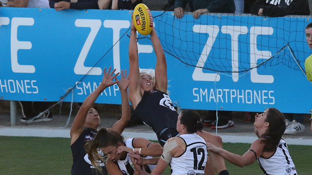 Tayla Harris was one of the big signings in the last AFLW off-season.