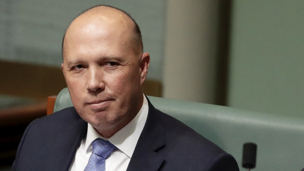 In a world of big personalities, Peter Dutton likes being the small target.