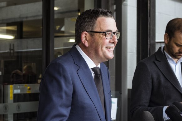 Premier Daniel Andrews tweeted that it was time to “hit the dancefloor”.