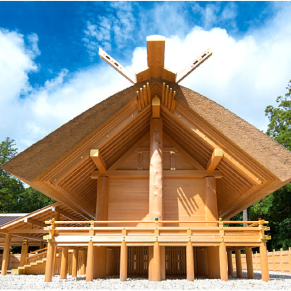 The Grand Shrine of Ise is torn down and rebuilt every two decades.