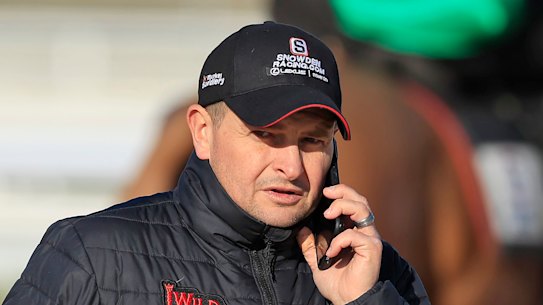 Trainer Paul Snowden.