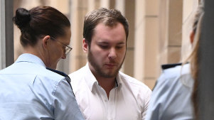 Hayden Kidd arrives at the Supreme Court of Victoria in June this year.