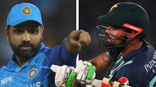 Rohit Sharma and Babar Azam.